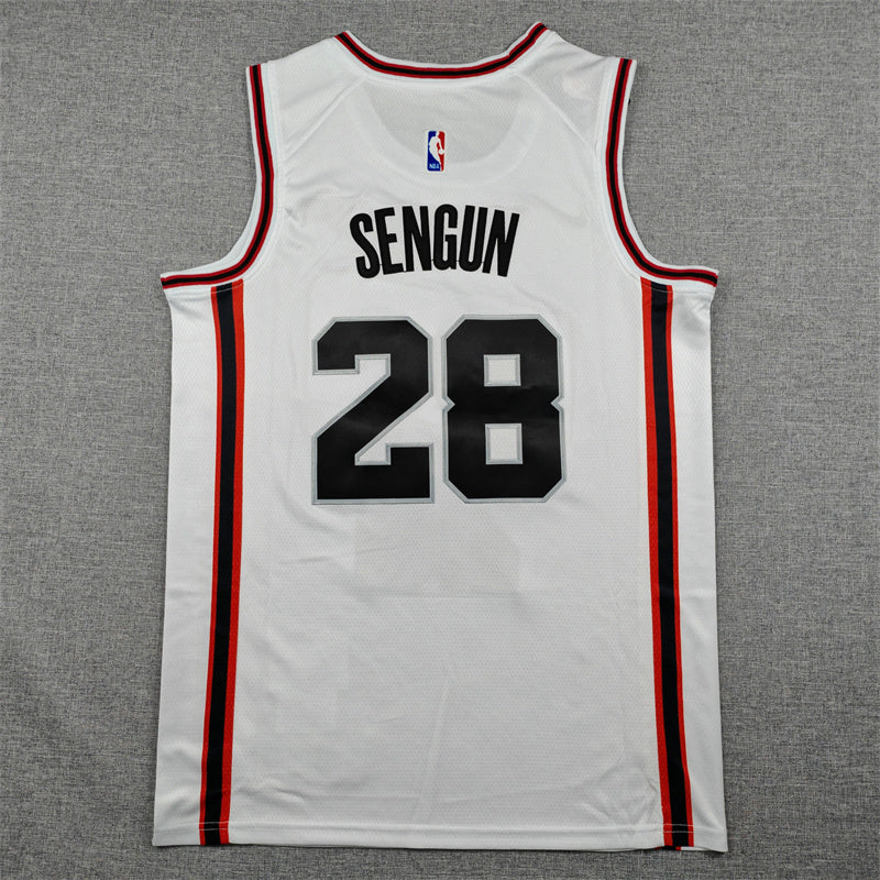 Houston Rockets Alperen Sengun #28 2025 City Edition Swingman Jersey - Embroidered