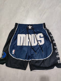 Dallas Mavericks Dark Blue Statement Edition Pocket Shorts