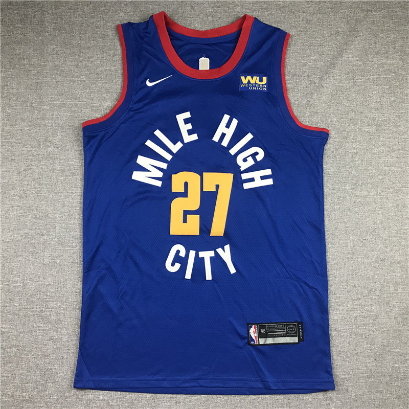 Denver Nuggets Jamal Murray #27 City Edition — Embroidered Jersey