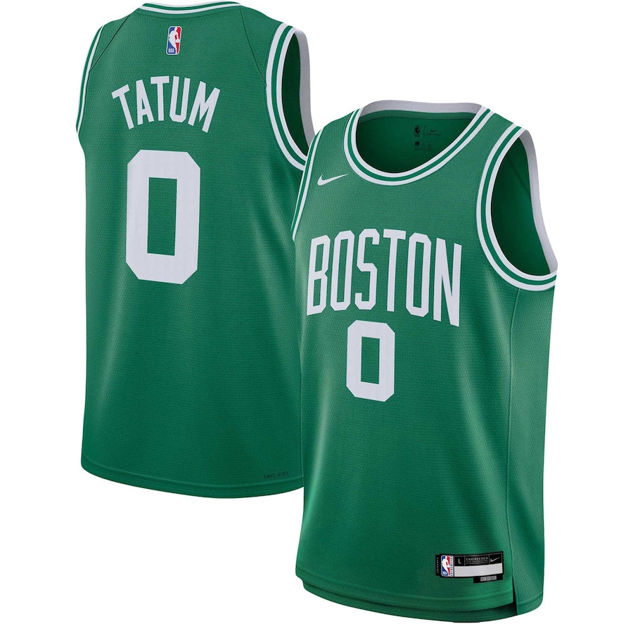Youth Boston Celtics Jayson Tatum  Kelly Green Swingman Jersey - Icon Edition