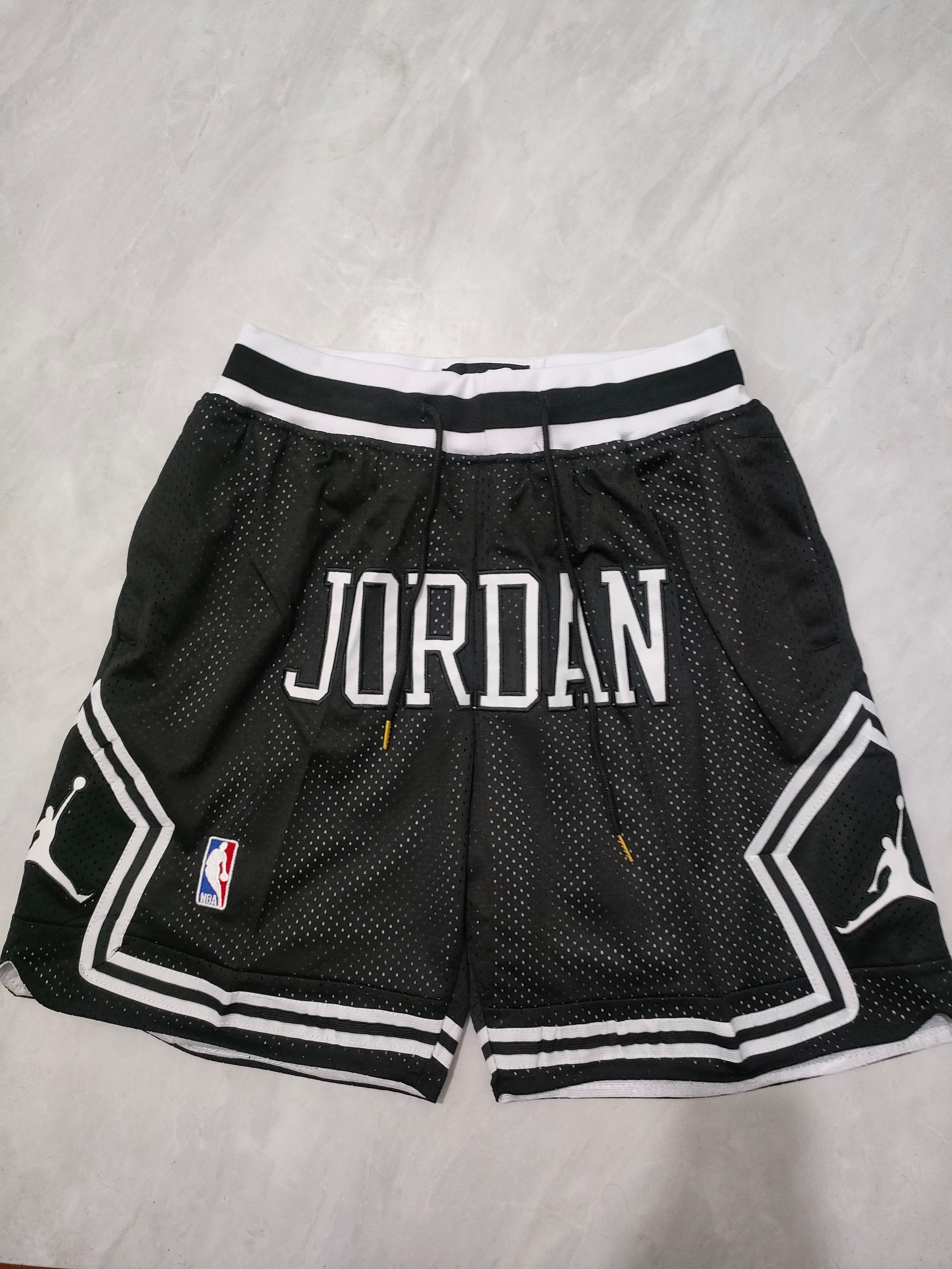 Jordan Black Pocket Shorts