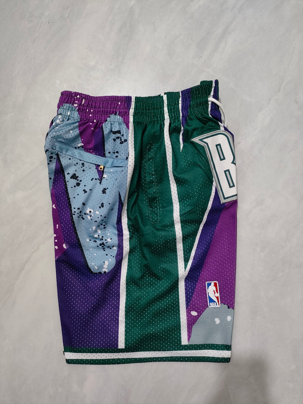 Milwaukee Bucks Purple Swingman Pocket Shorts