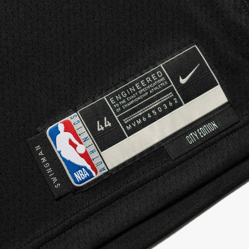LeBron James Los Angeles Lakers 2024 City Edition Swingman Jersey - Black