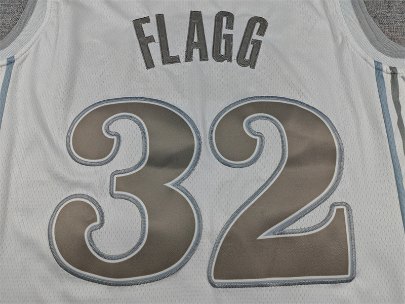 Dallas Mavericks Cooper Flagg #32 2025 City Edition Swingman Jersey — Embroidered