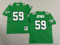 Mens Seth Joyner#59 Philadelphia Eagles Vintage Throwback Jersey