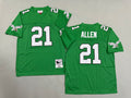 Mens Eric Allen#21 Philadelphia Eagles Vintage Throwback Jersey