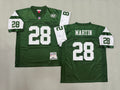 Mens Curtis Martin#28 New York Jets Vintage Throwback Jersey