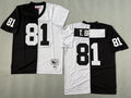 Mens Tim Brown#81 Los Angeles Raiders Vintage Throwback Jersey