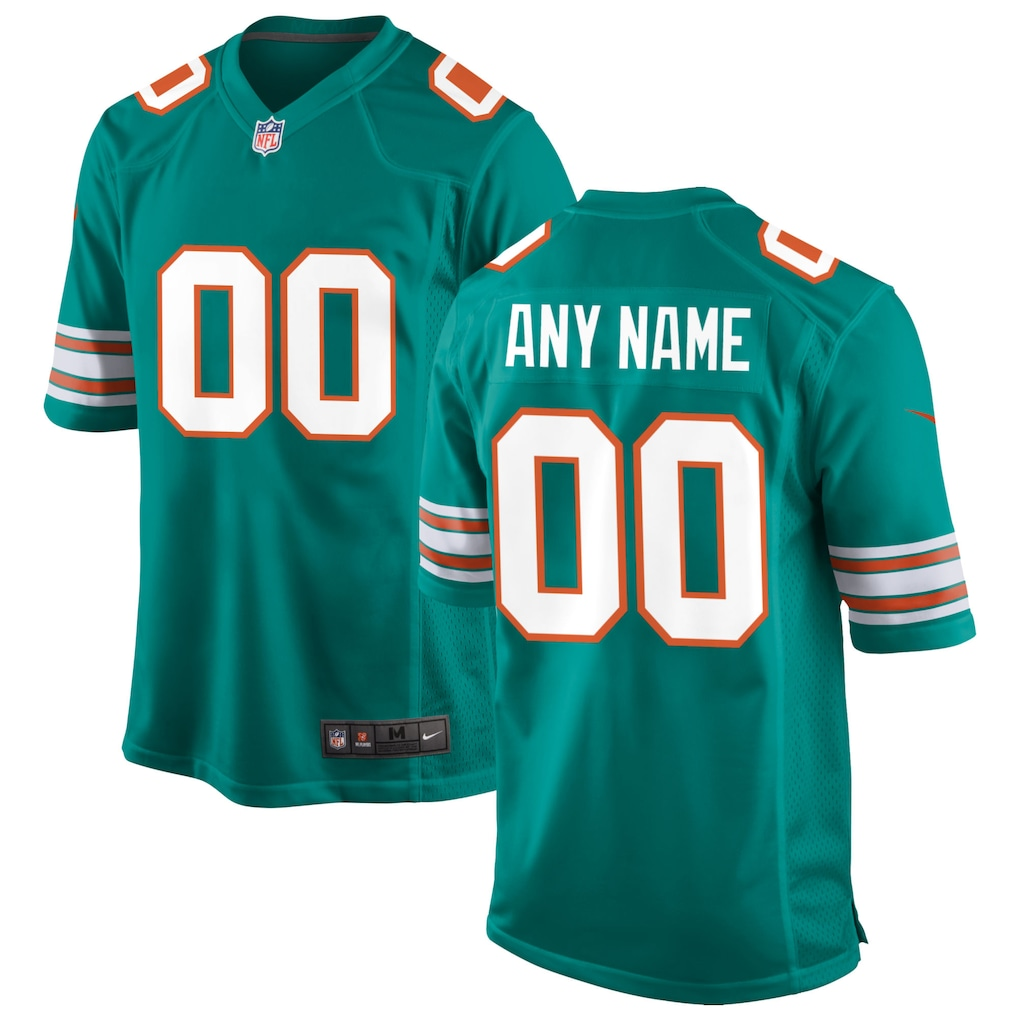 Custom Miami Dolphins Game Jersey