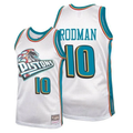 Detroit Pistons Dennis Rodman Throwback Jersey — Embroidered