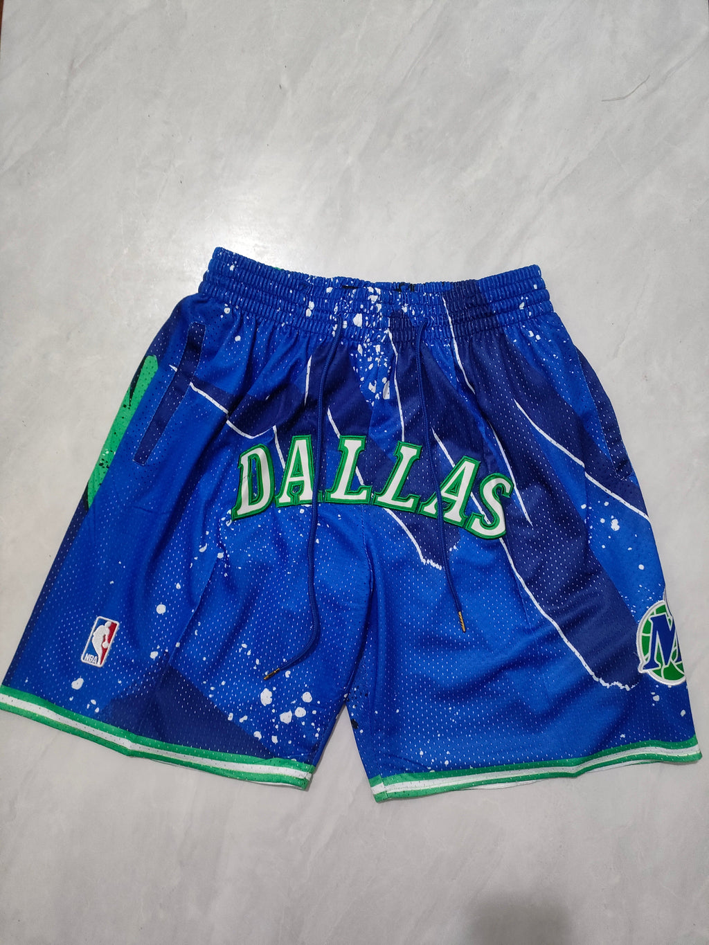 Dallas Mavericks Blue Swingman Pocket Shorts