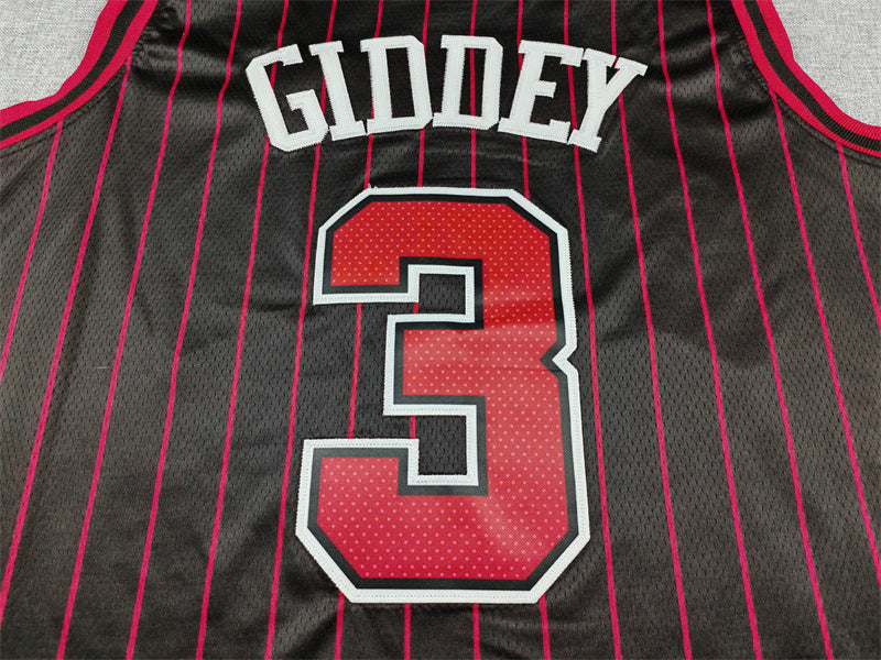 Chicago Bulls Josh Giddey #3 Statement 2026 City Edition Swingman - Embroidered Jersey