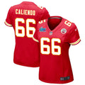Mike Caliendo Kansas City Chiefs Women's Super Bowl LVII Game Jersey - Red