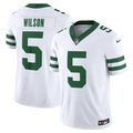 Garrett Wilson #5 New York Jets White Vapor F.U.S.E. Limited Jersey