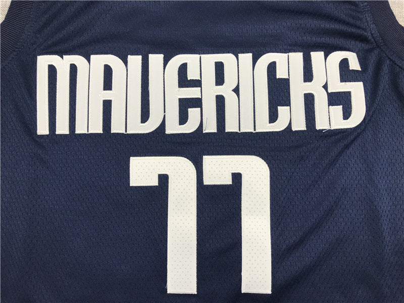 Dallas Mavericks Luka Doncic #77 City Edition Swingman Set — Embroidered