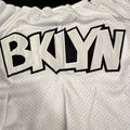 Brooklyn Nets White Pocket Pants