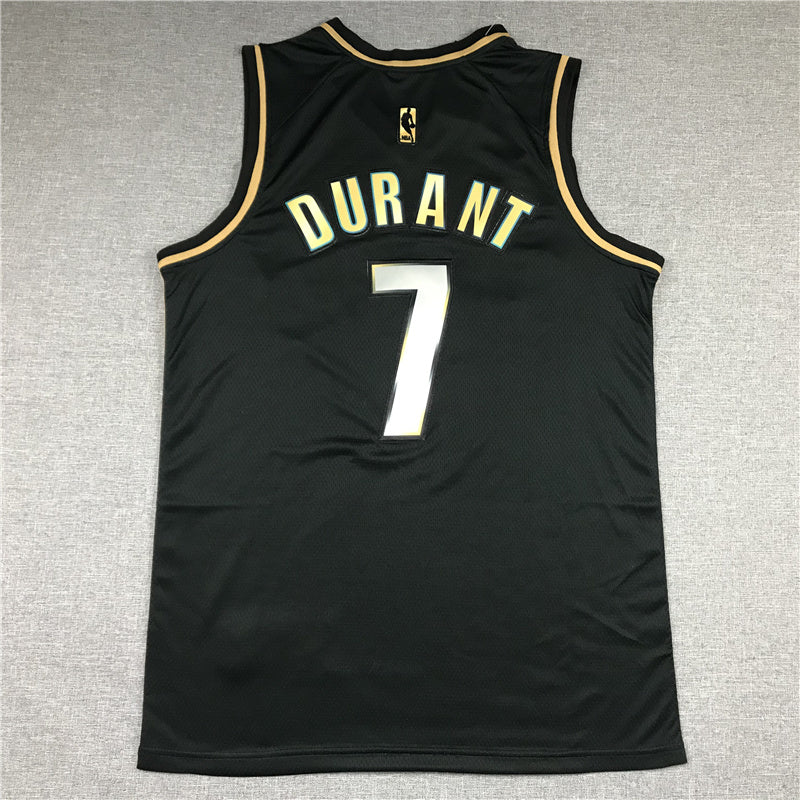 Brooklyn Nets Kevin Durant #7 City Edition - Embroidered Jersey