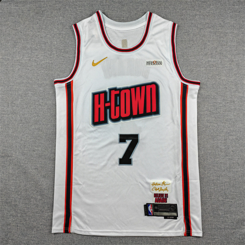 Houston Rockets Kevin Durant #7 2025 City Edition Swingman Jersey - Embroidered