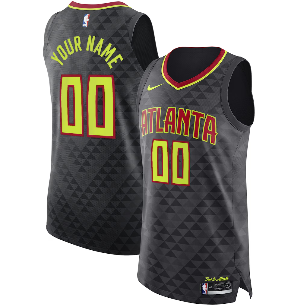 Custom Atlanta Hawks Player Edition Jersey