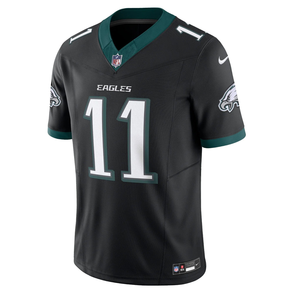 A.J. Brown Philadelphia Eagles  Alternate Vapor F.U.S.E. Limited Jersey - Black