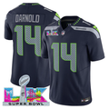 Sam Darnold #14 Seattle Seahawks Super Bowl LX Patch Game Jersey