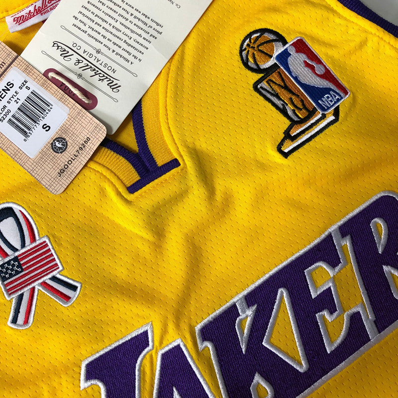 LeBron Bryant Los Angeles Lakers Yellow 8 MN