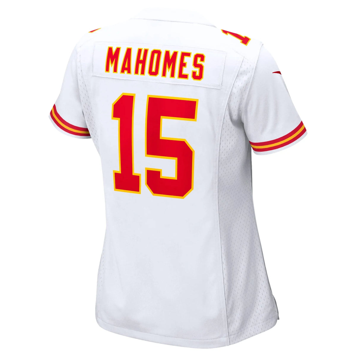 Patrick Mahomes Kansas City Chiefs Women's Super Bowl LVII Patch Away Game Jersey - White