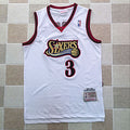 Allen Iverson Philadelphia 76ers 3 White MN