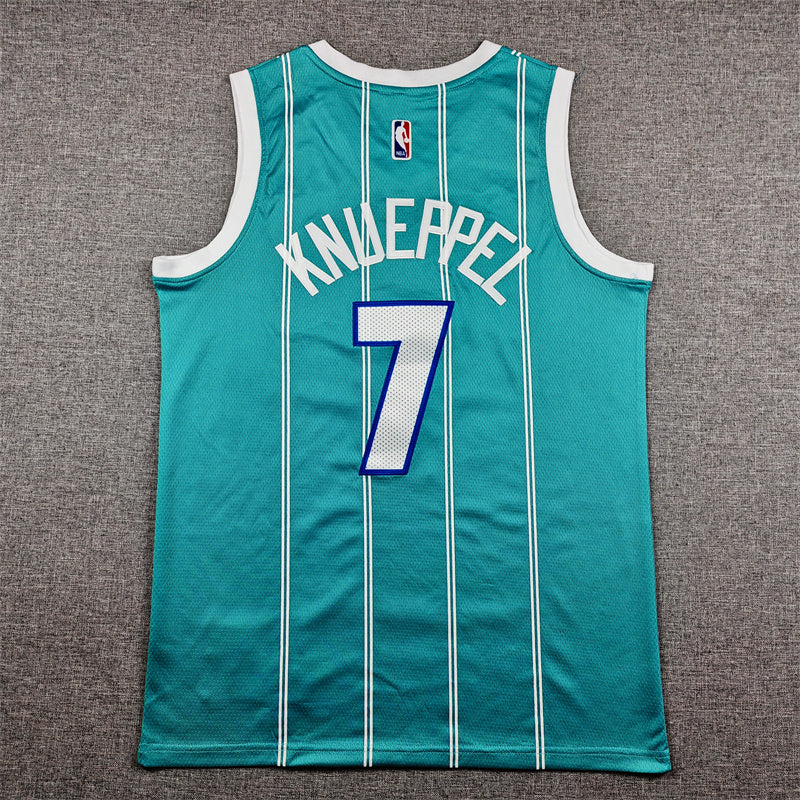 Charlotte Hornets Kon Knueppel #7 City Edition - Embroidered Jersey