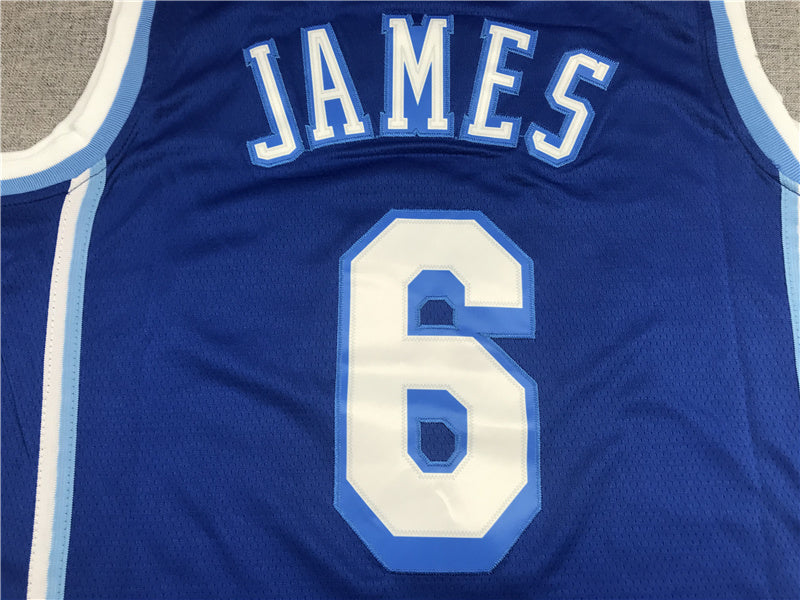 LeBron James #6 Los Angeles Lakers City Edition Swingman Jersey - Embroidered
