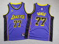 Youth Luka Dončić Los Angeles Lakers #77 City Edition Embroidered  Jersey