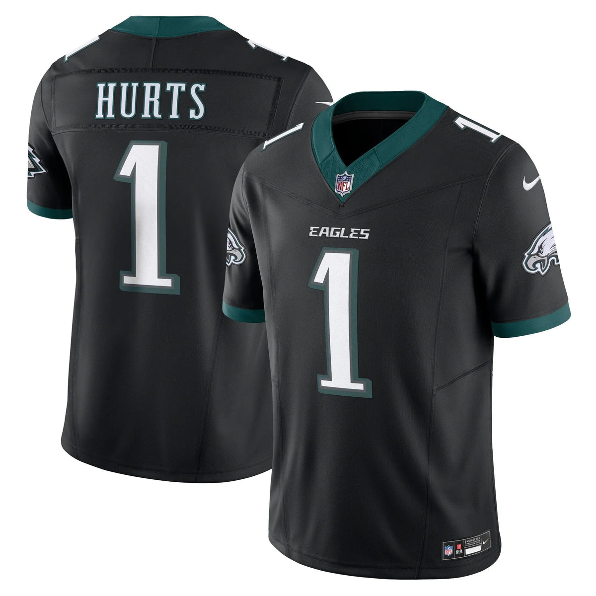 Jalen Hurts Philadelphia Eagles  Alternate Vapor F.U.S.E. Limited Jersey - Black