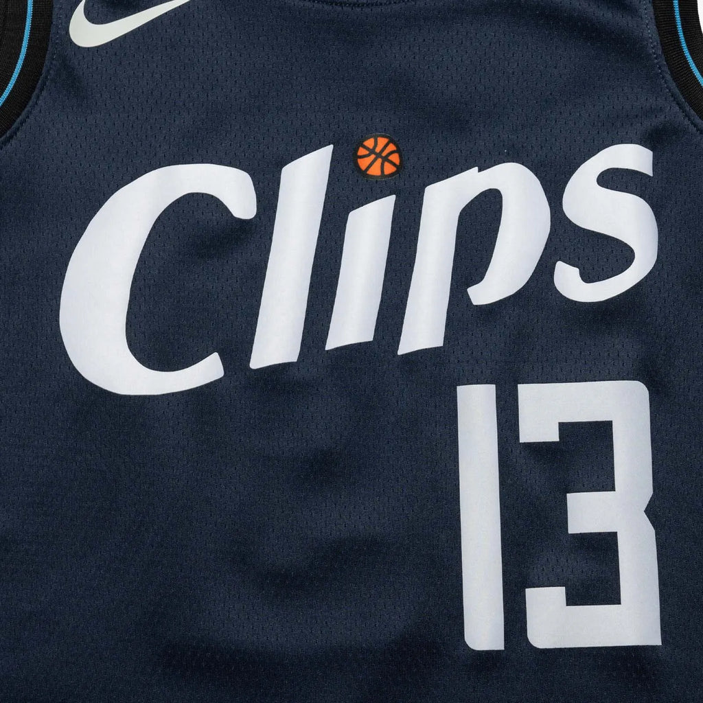 Paul George Los Angeles Clippers 2024 City Edition Swingman Jersey - Navy