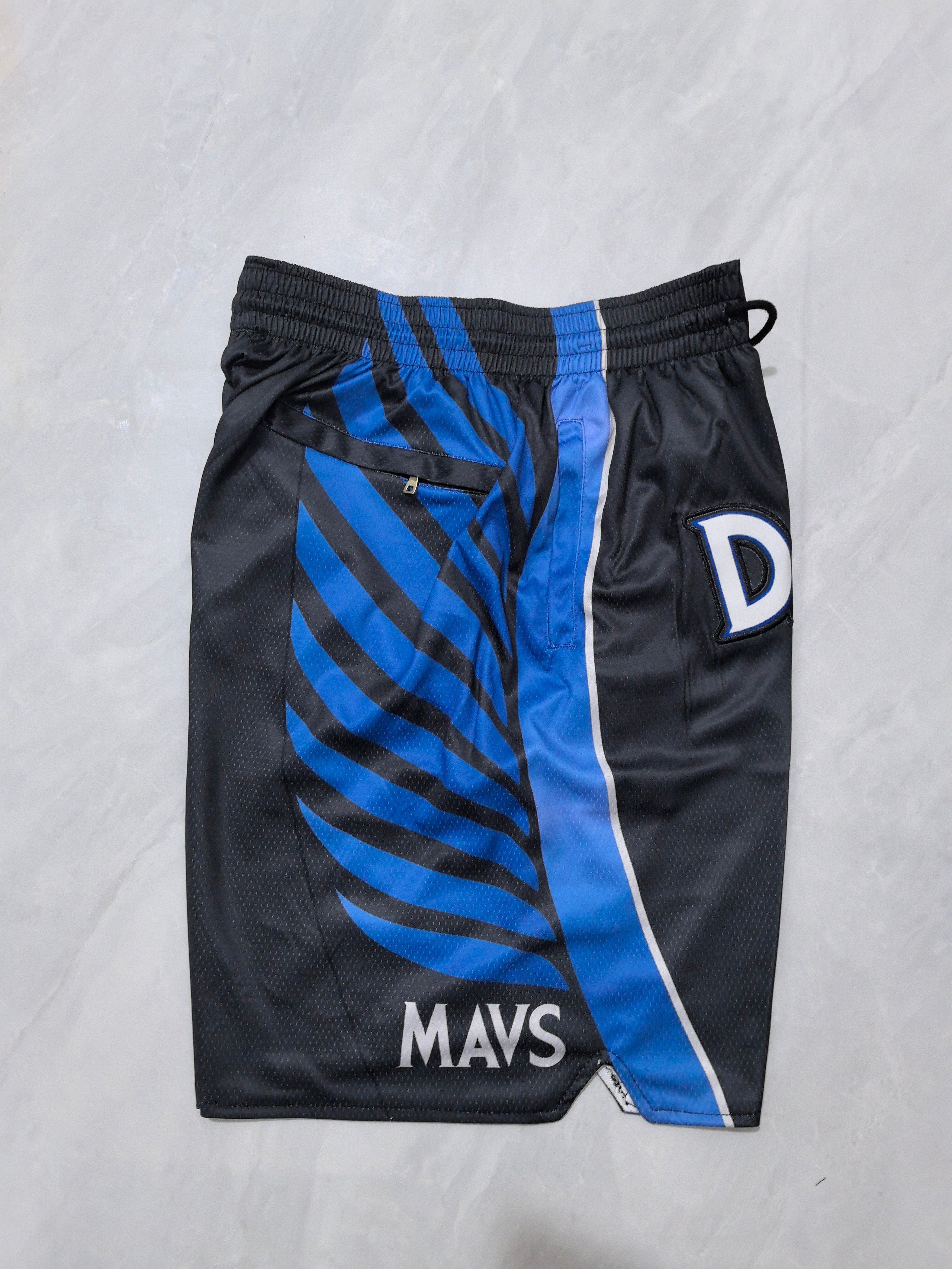 Dallas Mavericks 2026 Black City Edition Pocket Shorts