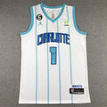 Charlotte Hornets LaMelo Ball #1 City Edition Swingman Jersey - Embroidered