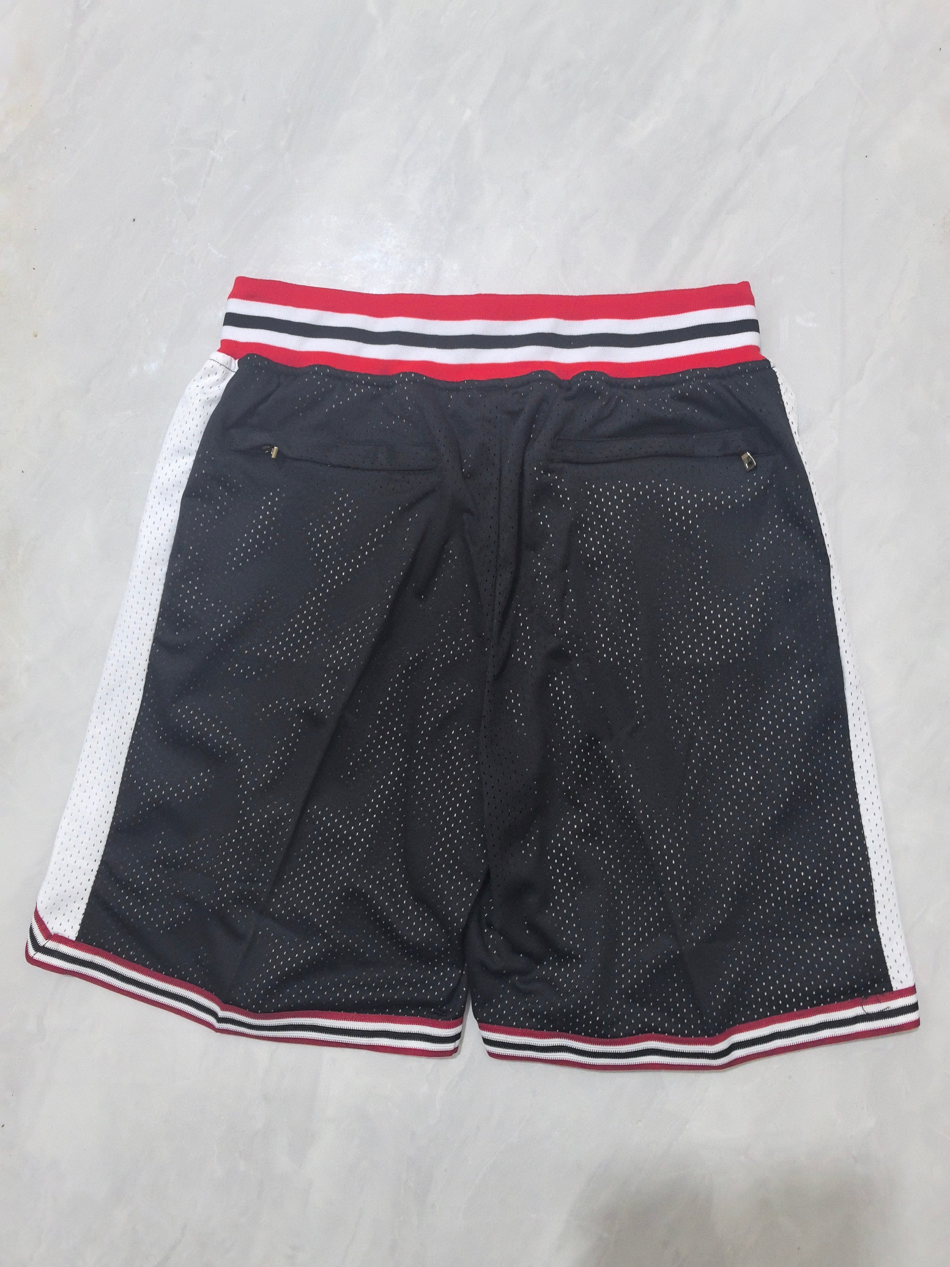 Movie Version Black Pocket Shorts