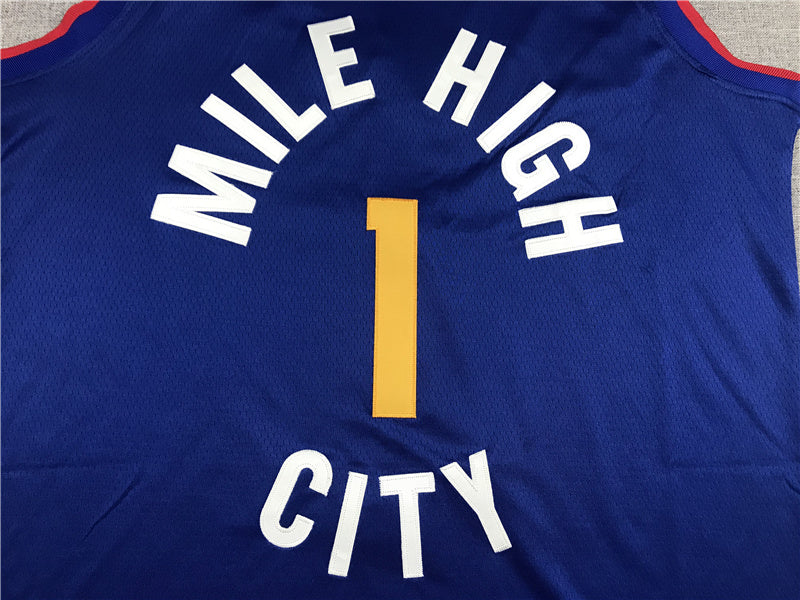 Denver Nuggets Porter Jr. #1 City Edition - Embroidered Jersey