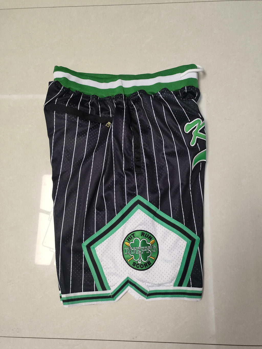 Chicago Bulls black pocket pants