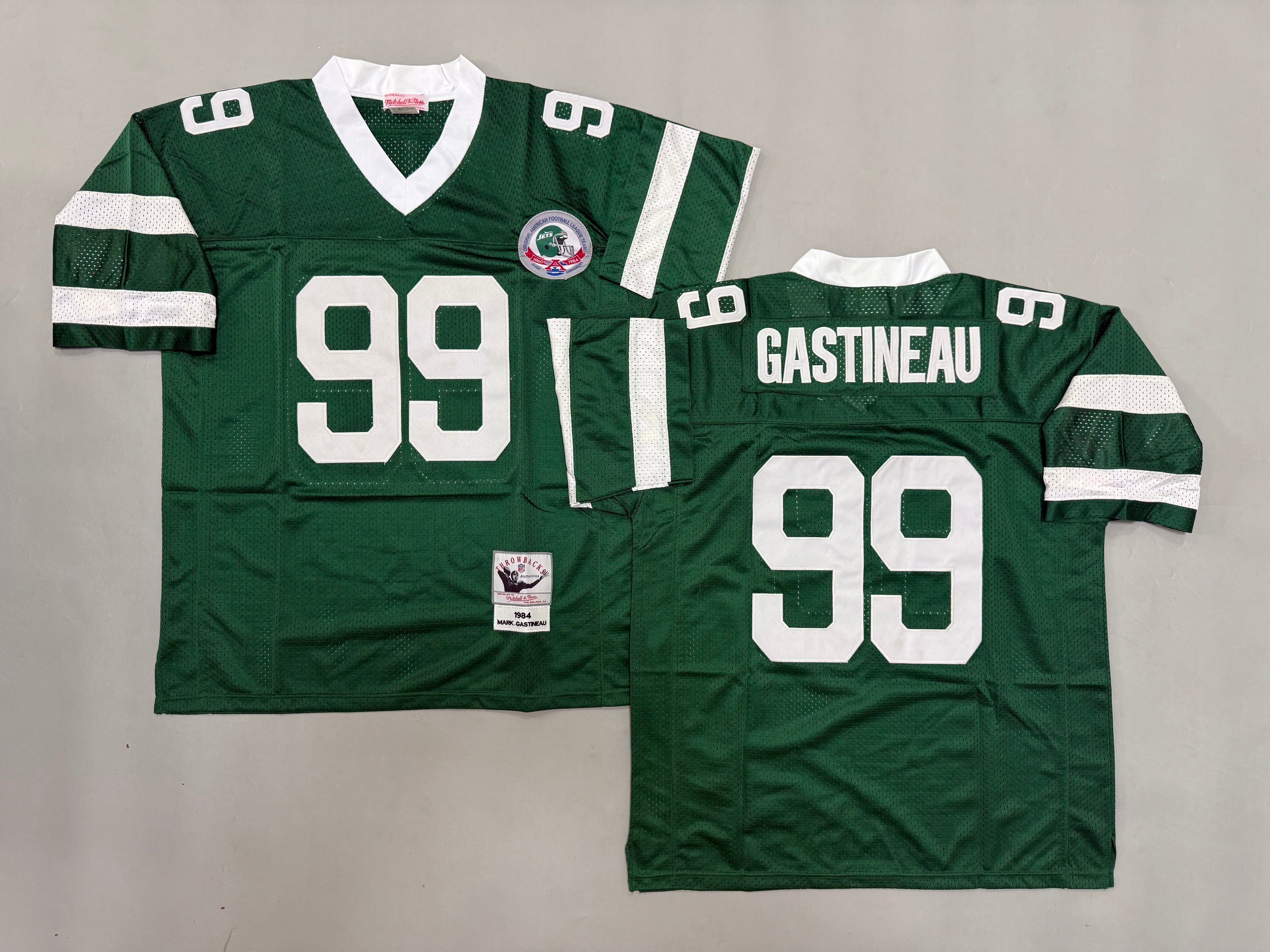 Mens Mark Gastineau#99 New York Jets Vintage Throwback Jersey