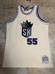 Sacramento Kings Jason Williams White 55 MN