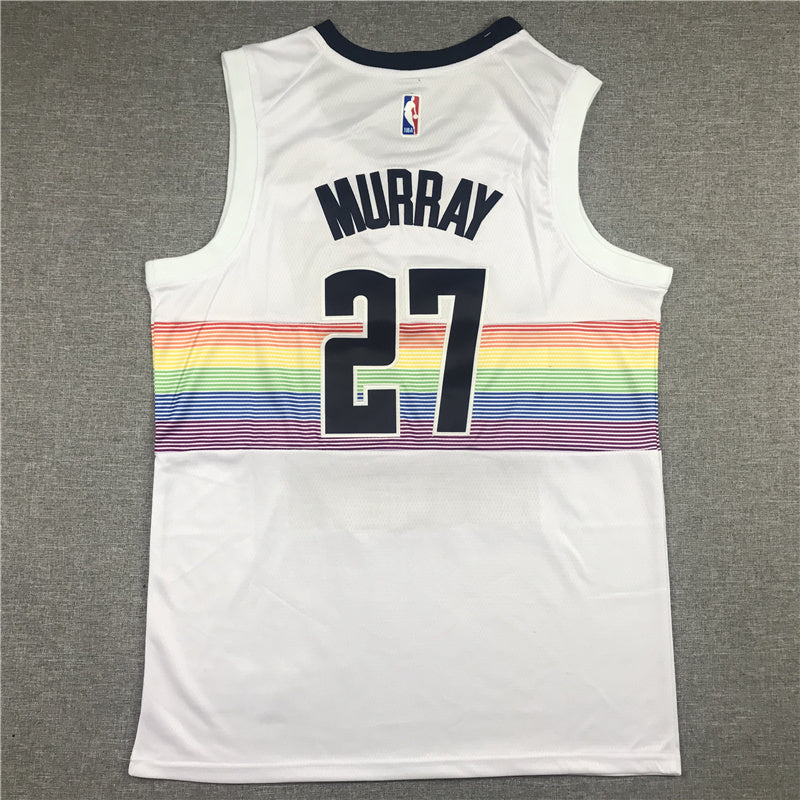 Denver Nuggets Jamal Murray #27 City Edition — Embroidered Jersey
