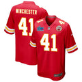 James Winchester Kansas City Chiefs  Super Bowl LVII Game Jersey - Red