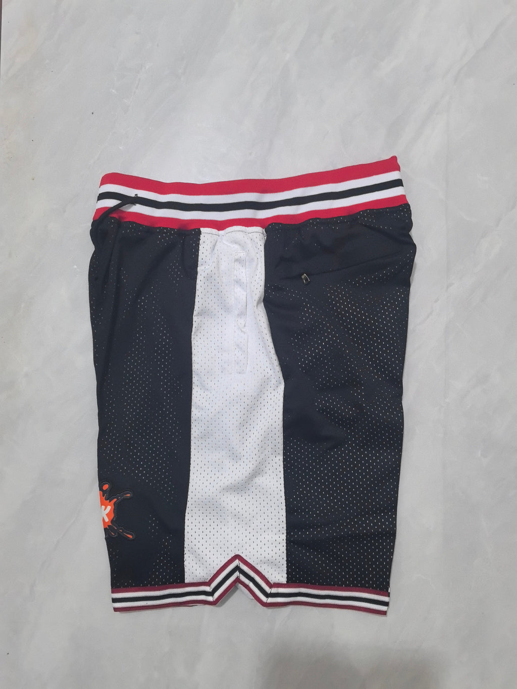 Movie Version Black Pocket Shorts