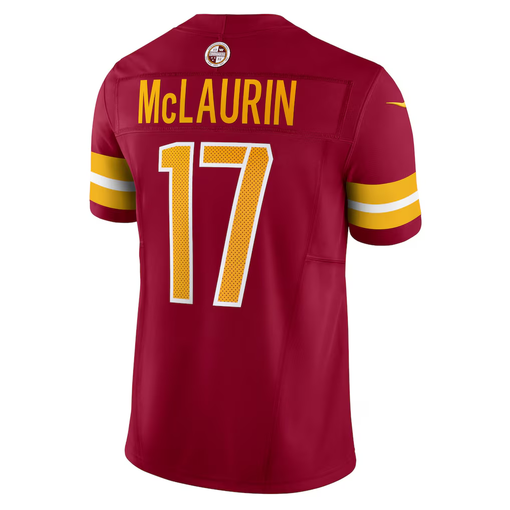 Terry McLaurin #17 Washington Commanders Vapor F.U.S.E. Limited Burgundy Jersey