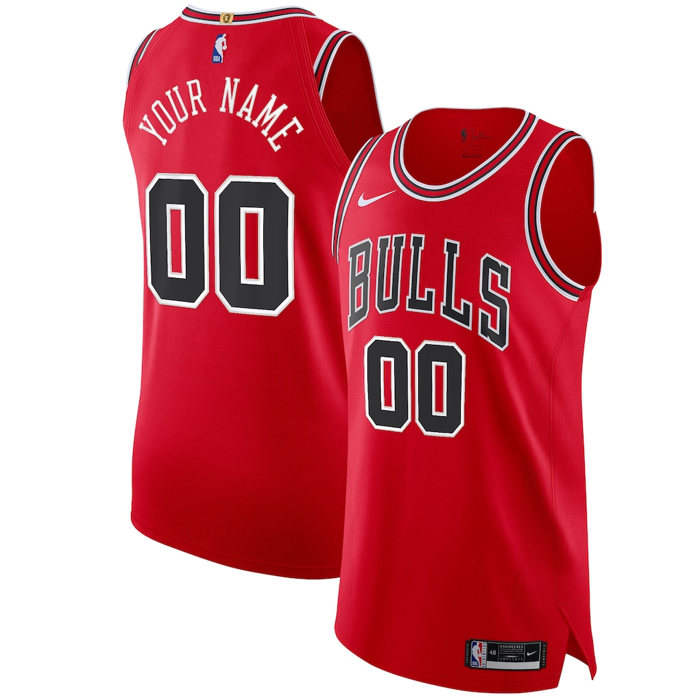 Custom Chicago Bulls Player Edition Jersey