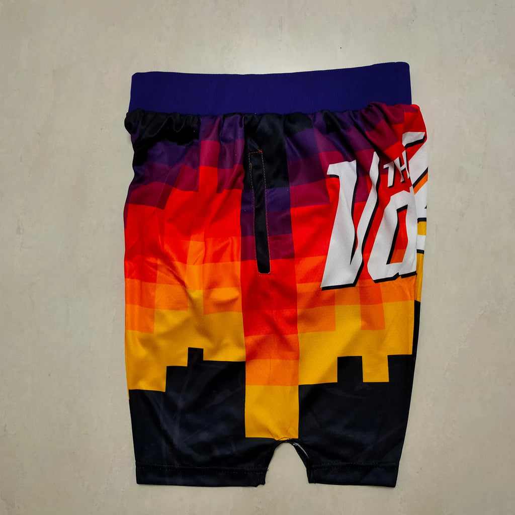 Phoenix Suns Black Transfer Print Pants