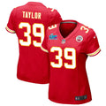 Keith Taylor Kansas City Chiefs Women's Super Bowl LVII Game Jersey - Red