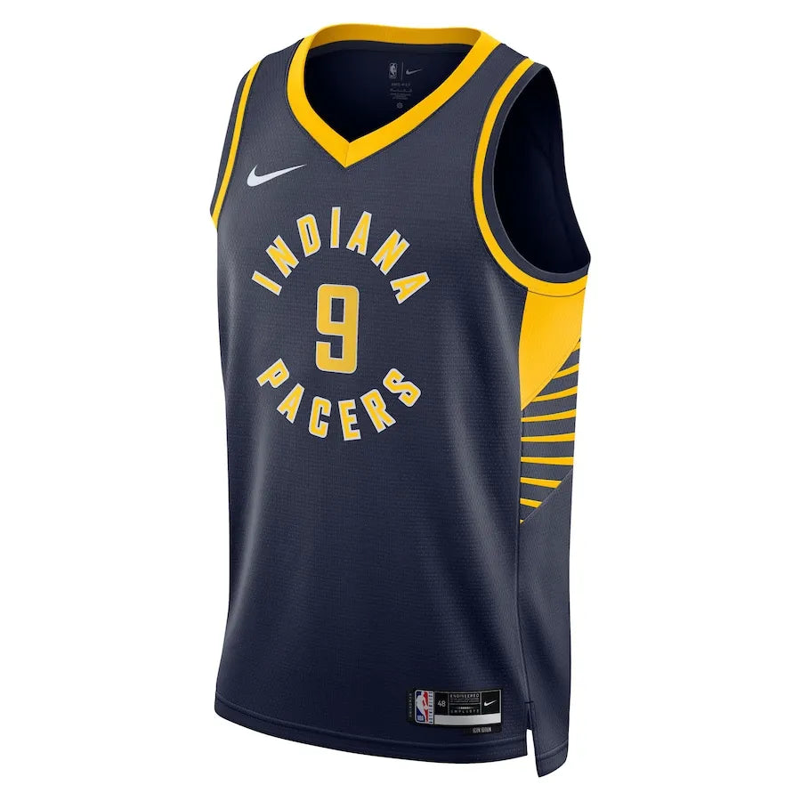 Unisex Indiana Pacers T.J. McConnell Nike Navy 2025 NBA Finals Swingman Jersey - Icon Edition