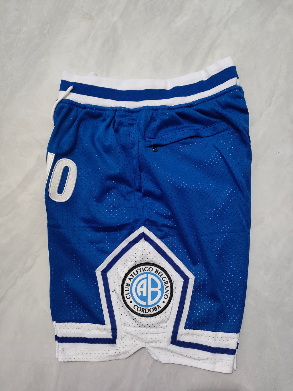 Belgrano Athletic Club Blue Pocket Shorts