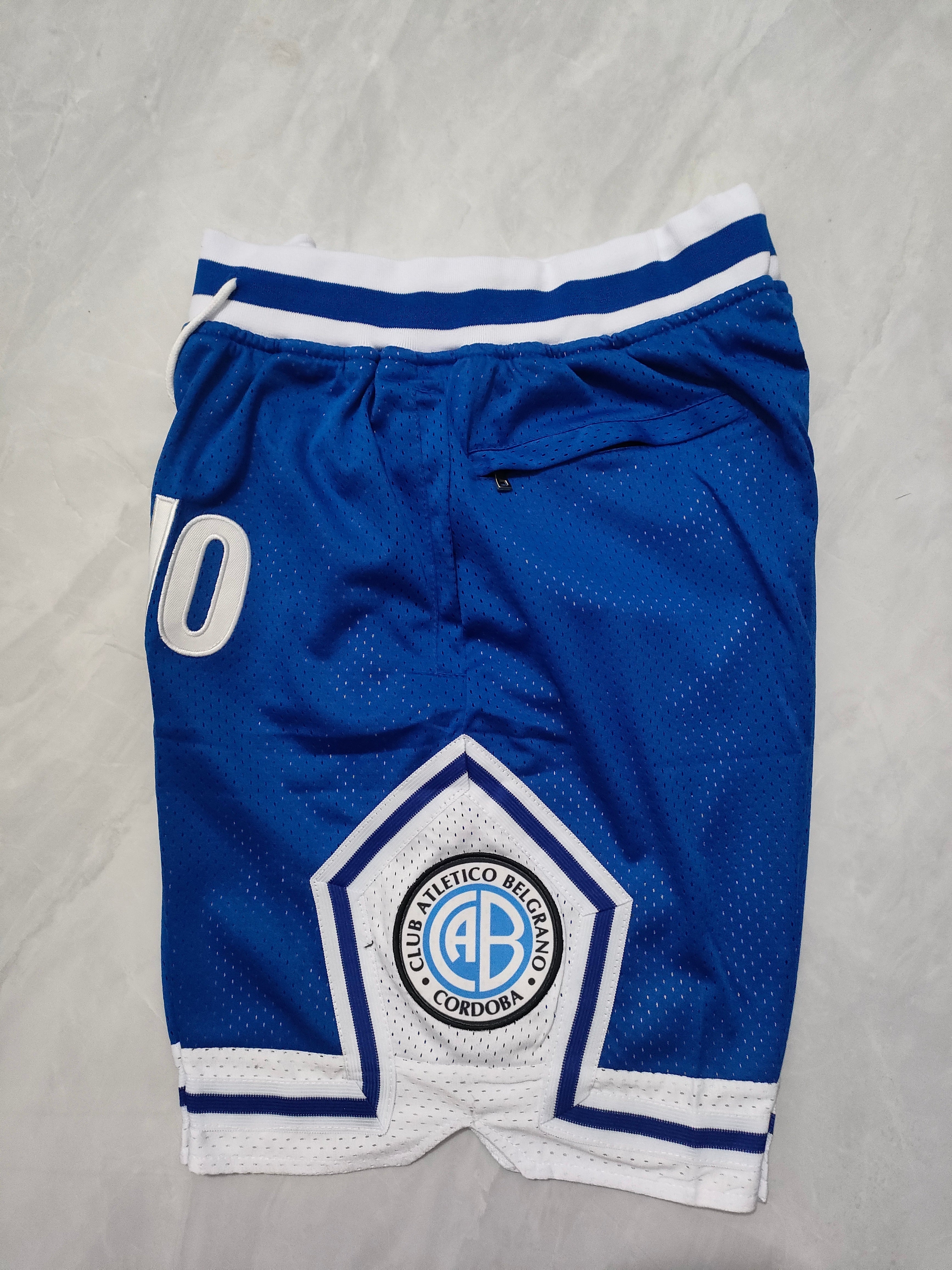 Belgrano Athletic Club Blue Pocket Shorts